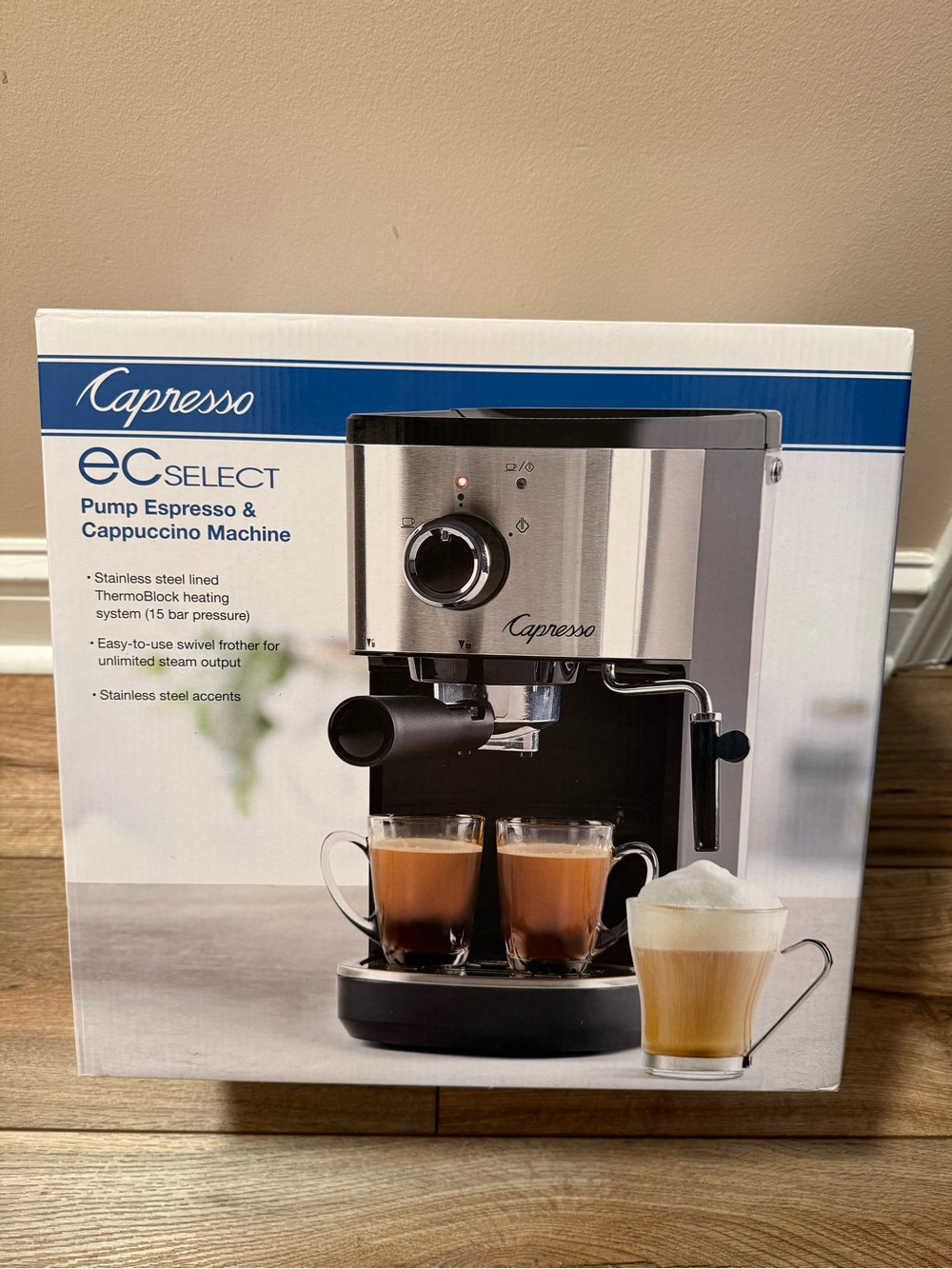 Boxed Espresso Machine